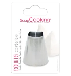 Douille carrée lisse en inox
