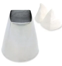 Douille carrée lisse en inox