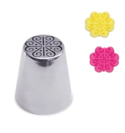 Douille rosace en inox