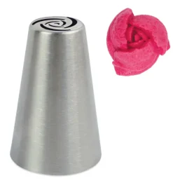 Douille russe rose en inox Ø 1,8 cm