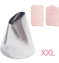 Douille XXL glaçage et buche en inox