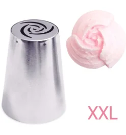 Douille XXL rose en inox
