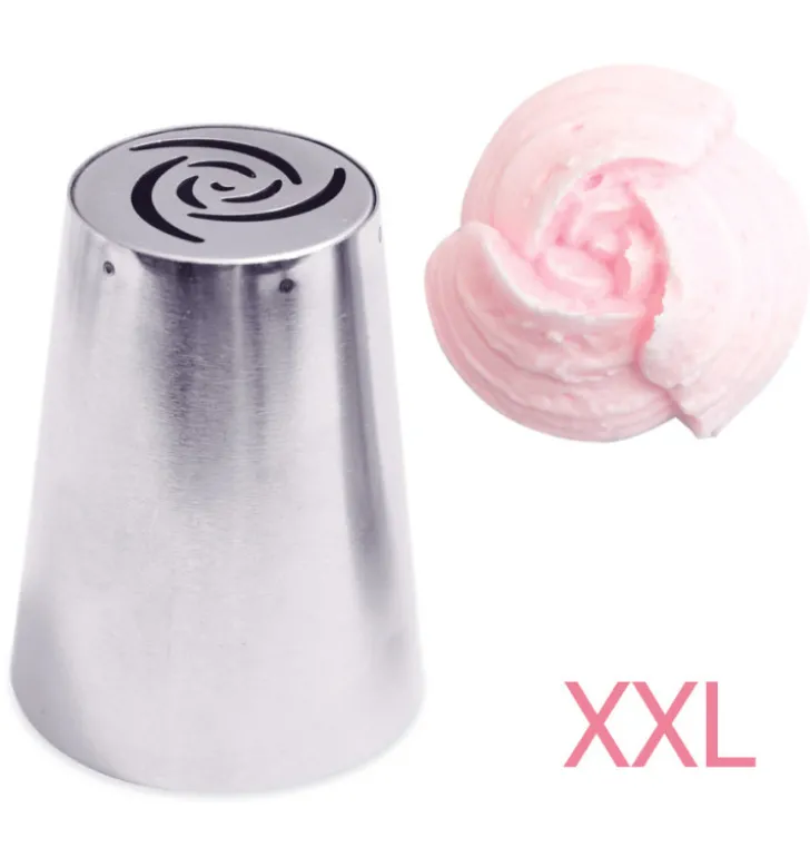 Douille XXL rose en inox