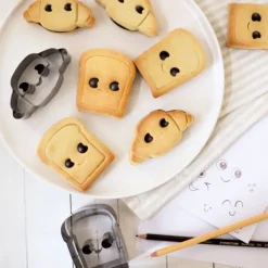 Emporte-pièce brioche Kawaii inox