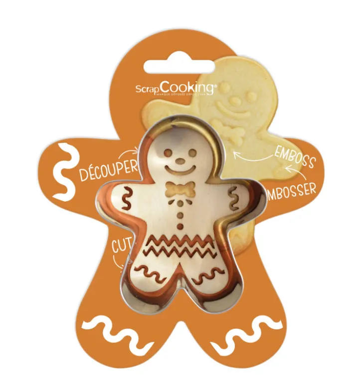Emporte-pièce et embosseur bois ginger