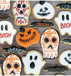 4 emporte-pièces Halloween en inox