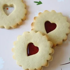 Emporte-pièces inox pour biscuits Linzer x4