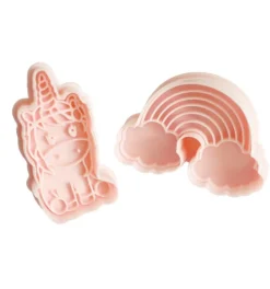 Emporte-pièces éjecteurs pour biscuits Licorne x2