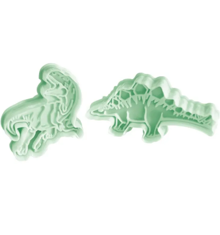 Emporte-pièces éjecteurs pour biscuits Dinosaure x2