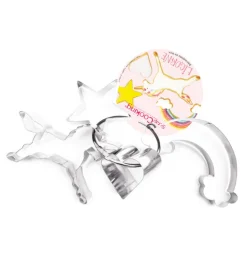 4 emporte-pièces sur cintre Licorne