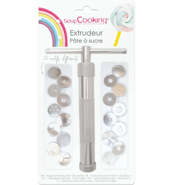 Extrudeur pâte à sucre