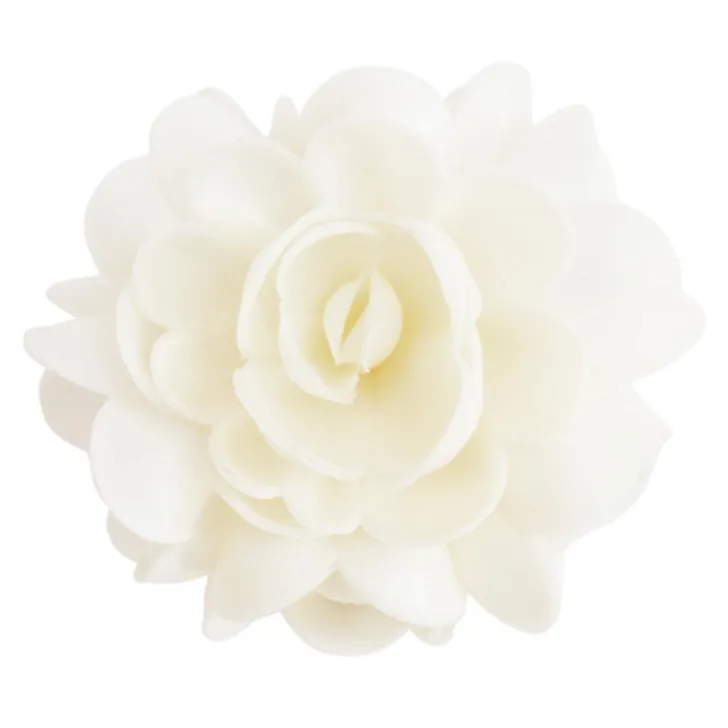 Fleur azyme blanche XXL env.10 cm