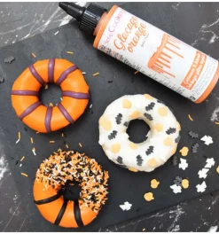 Glaçage orange goût choco - Drip cake
