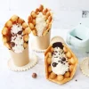 6 Gobelets bubble waffle & churros