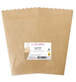 6 Gobelets pour Pop corn