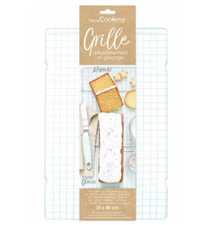 Grille pâtissière 25x40 cm