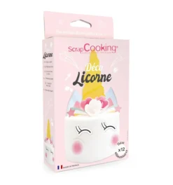 Kit déco azyme Licorne x12