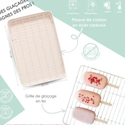 Kit de glaçage - grille & plaque de cuisson