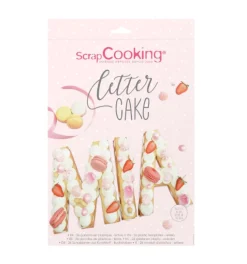 Kit letter cake - 26 gabarits de lettres