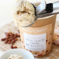 Kit préparation pour glace maison noisette