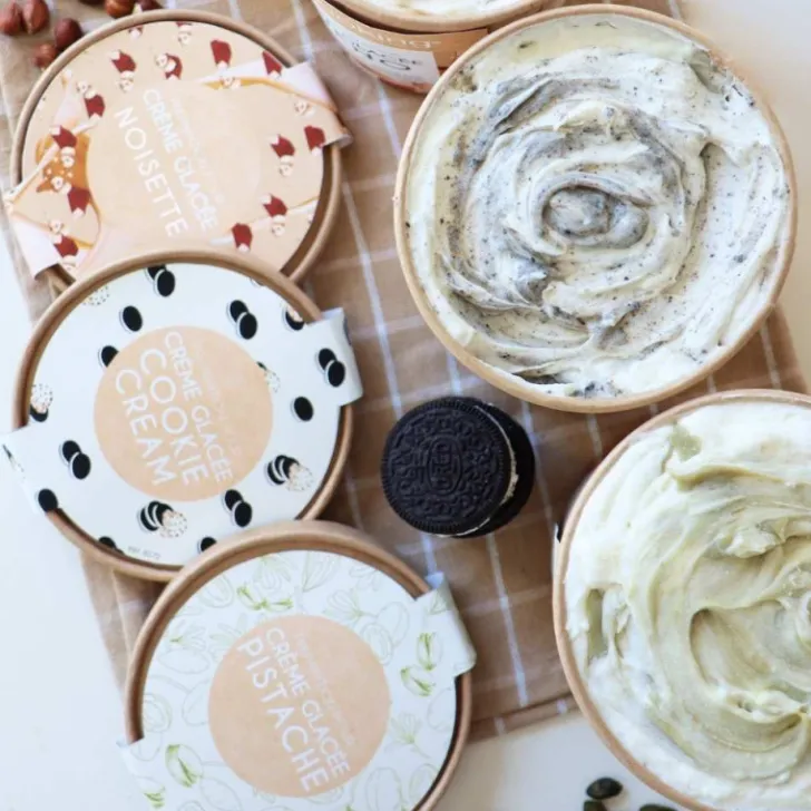 Kit préparation pour glace maison pistache