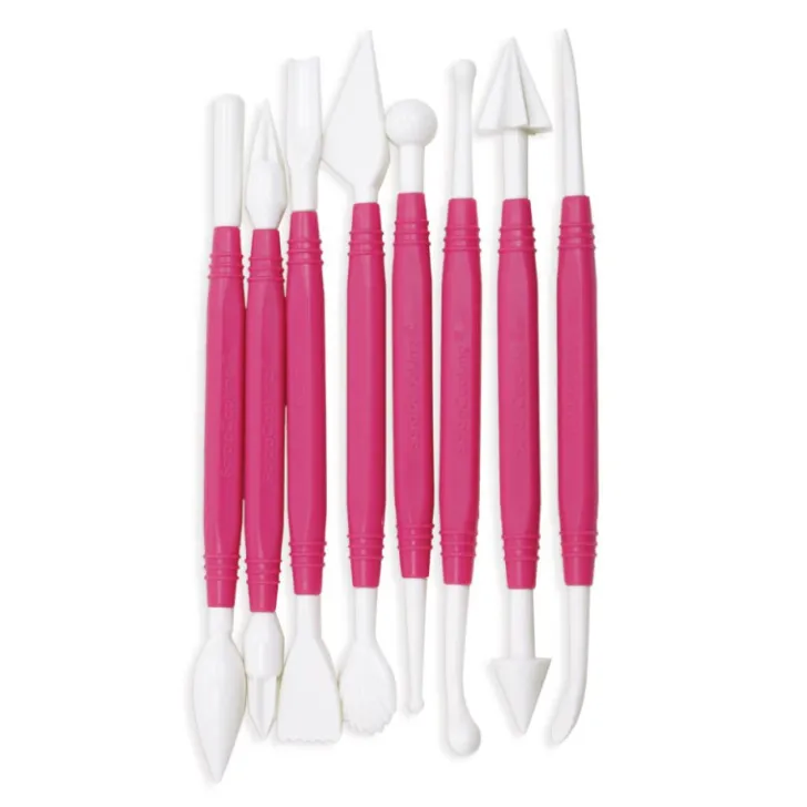 Lot de 8 outils pâte à sucre