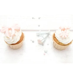 Lot emporte pièces éjecteurs Fleurs pour pâte à sucre x4