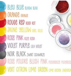 9 mini colorants en poudre