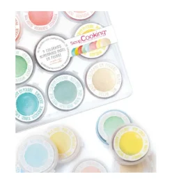 9 mini colorants en poudre pastel