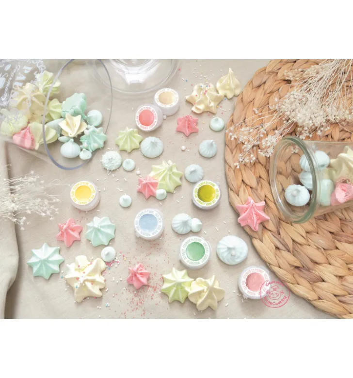 9 mini colorants en poudre pastel
