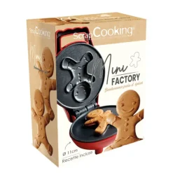 Mini gaufrier Bonhomme pain d'épices - Waffle Factory