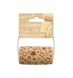 Mini rouleau pâtissier à empreintes Étoile