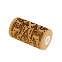 Mini rouleau pâtissier à empreintes Noël Déco