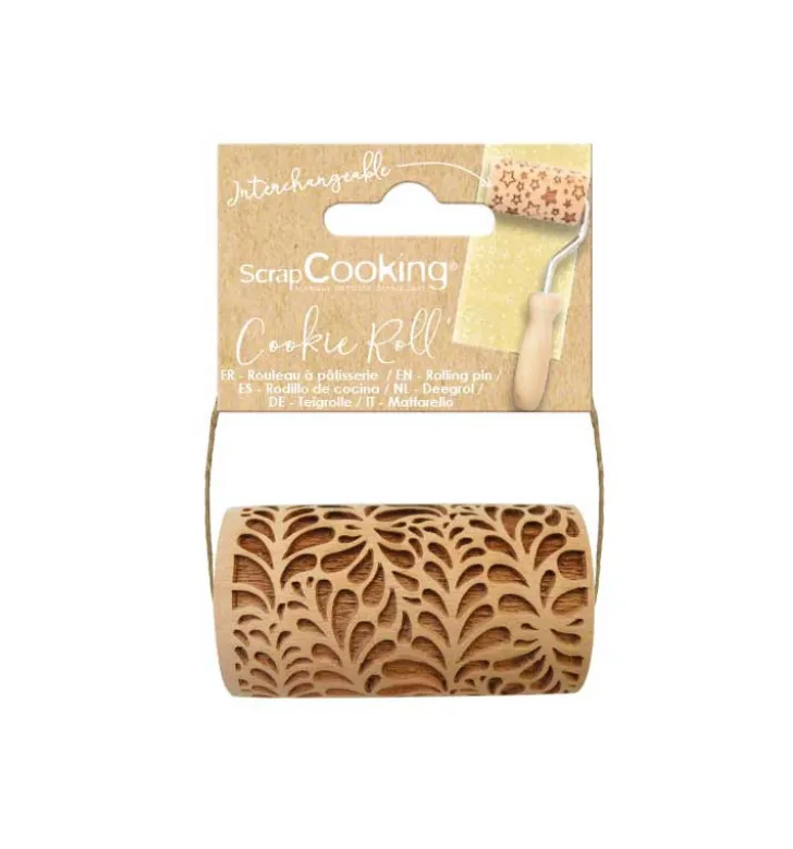 Mini rouleau pâtissier à empreintes Ondine