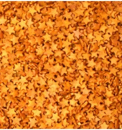 Minis décors étoiles dorées 55g