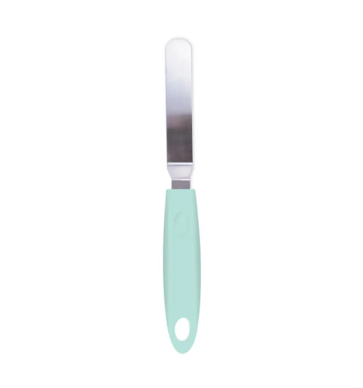 Mini spatule coudée en inox