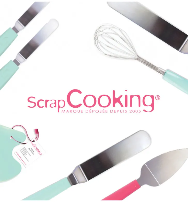 Mini spatule coudée en inox