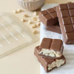 Moule barres chocolatées crunchy