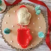 Moule chausson motif Moufle 3D