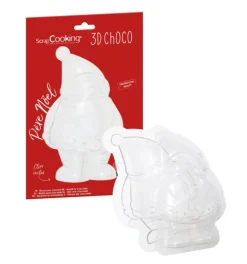 Moule chocolat 3D Père Noël