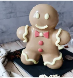 Moule 3D choco bonhomme pain d'épices