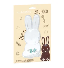 Moule 3D choco lapin