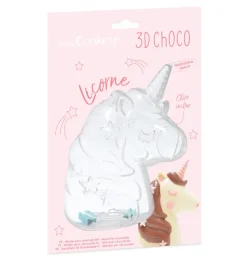 Moule 3D choco licorne