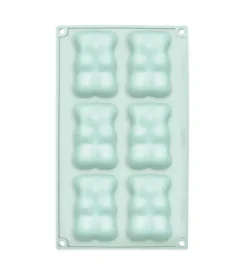 Moule en silicone gâteau oursons - 6 empreintes