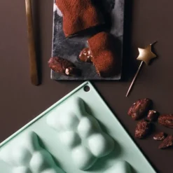 Moule en silicone gâteau oursons - 6 empreintes