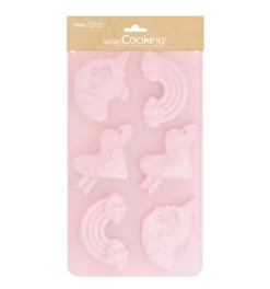 Moule en silicone multi-licorne