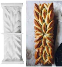 Moule en silicone pour bûche Noël 3D - Instant