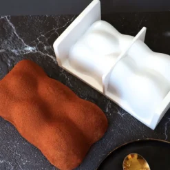 Moule en silicone pour bûche Ourson 3D XXL