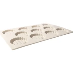 Moule en silicone pour biscuits tartelettes - 11 empreintes