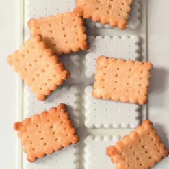 Moule en silicone pour biscuits Petits beurre maison - 8 empreintes